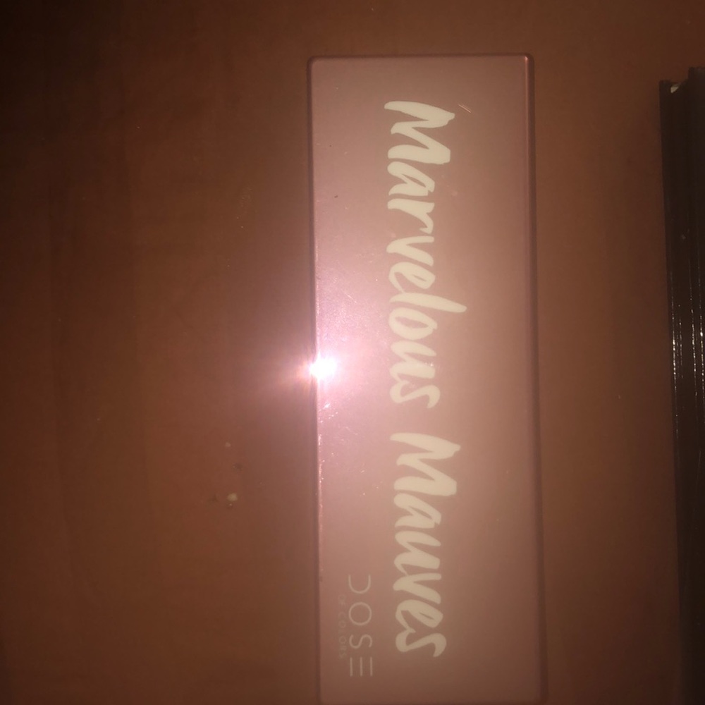 Marvelous mauves make up palette